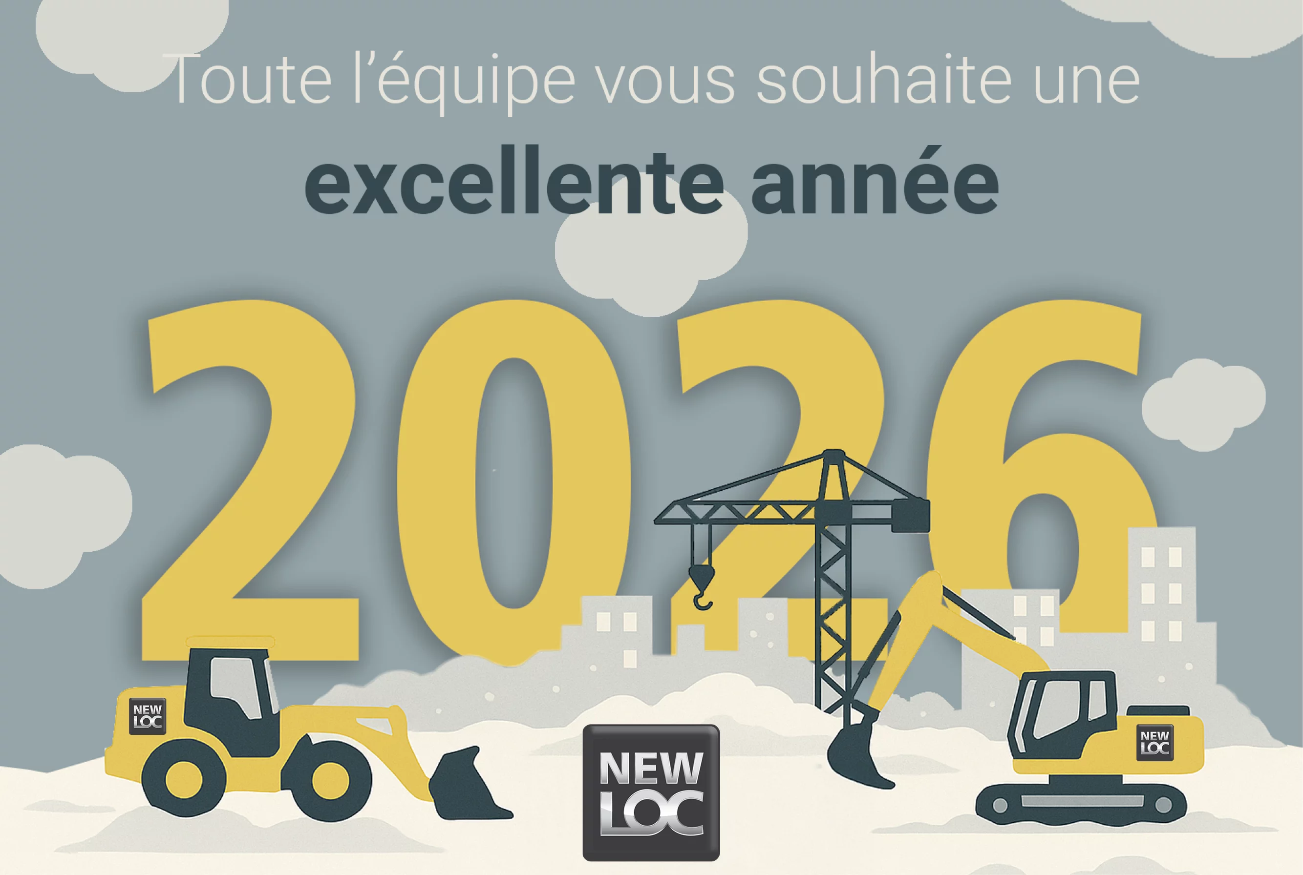 Bonne année 2026 avec Newloc IDF !