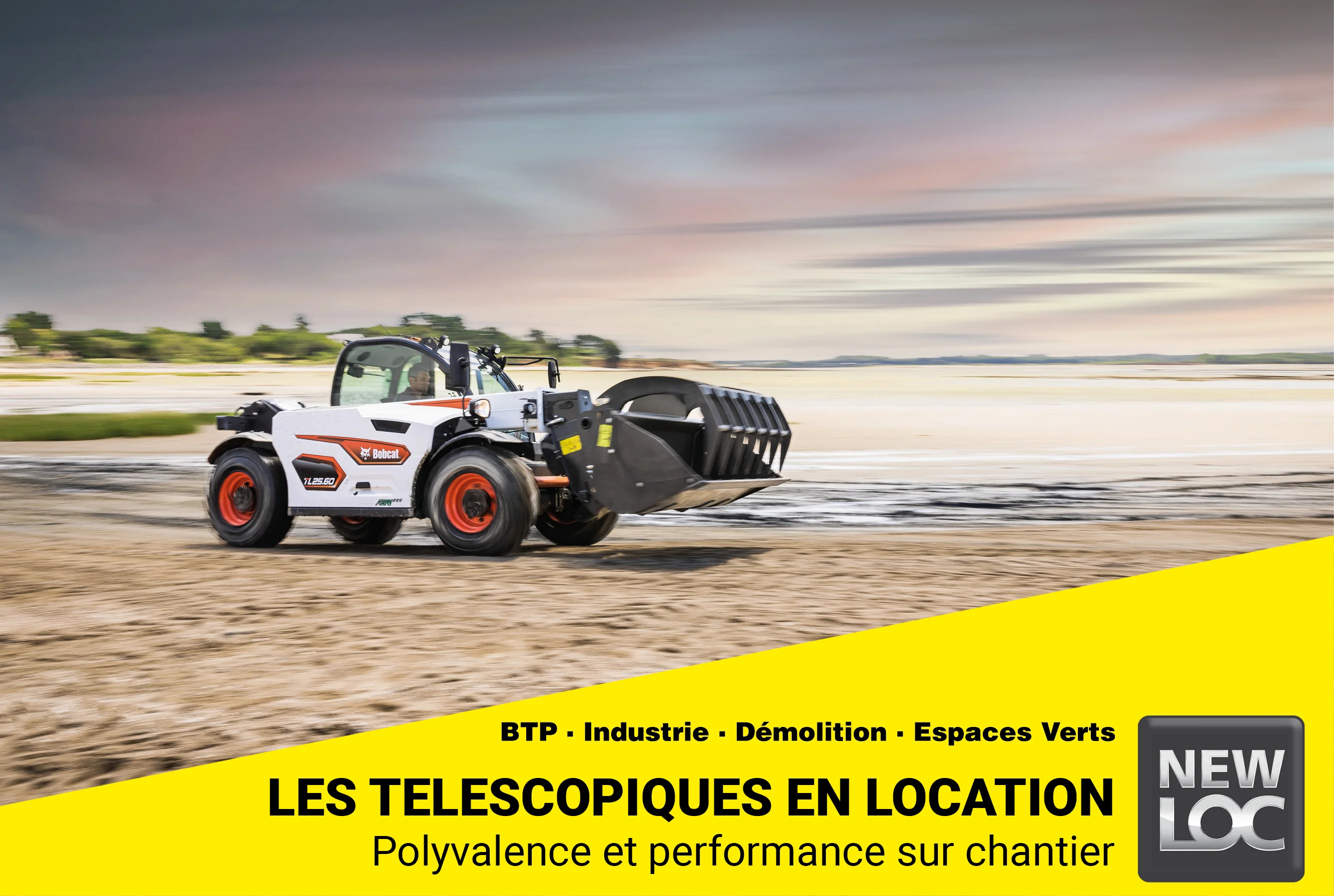 Les chariots télescopiques en location : polyvalence et performance sur chantier