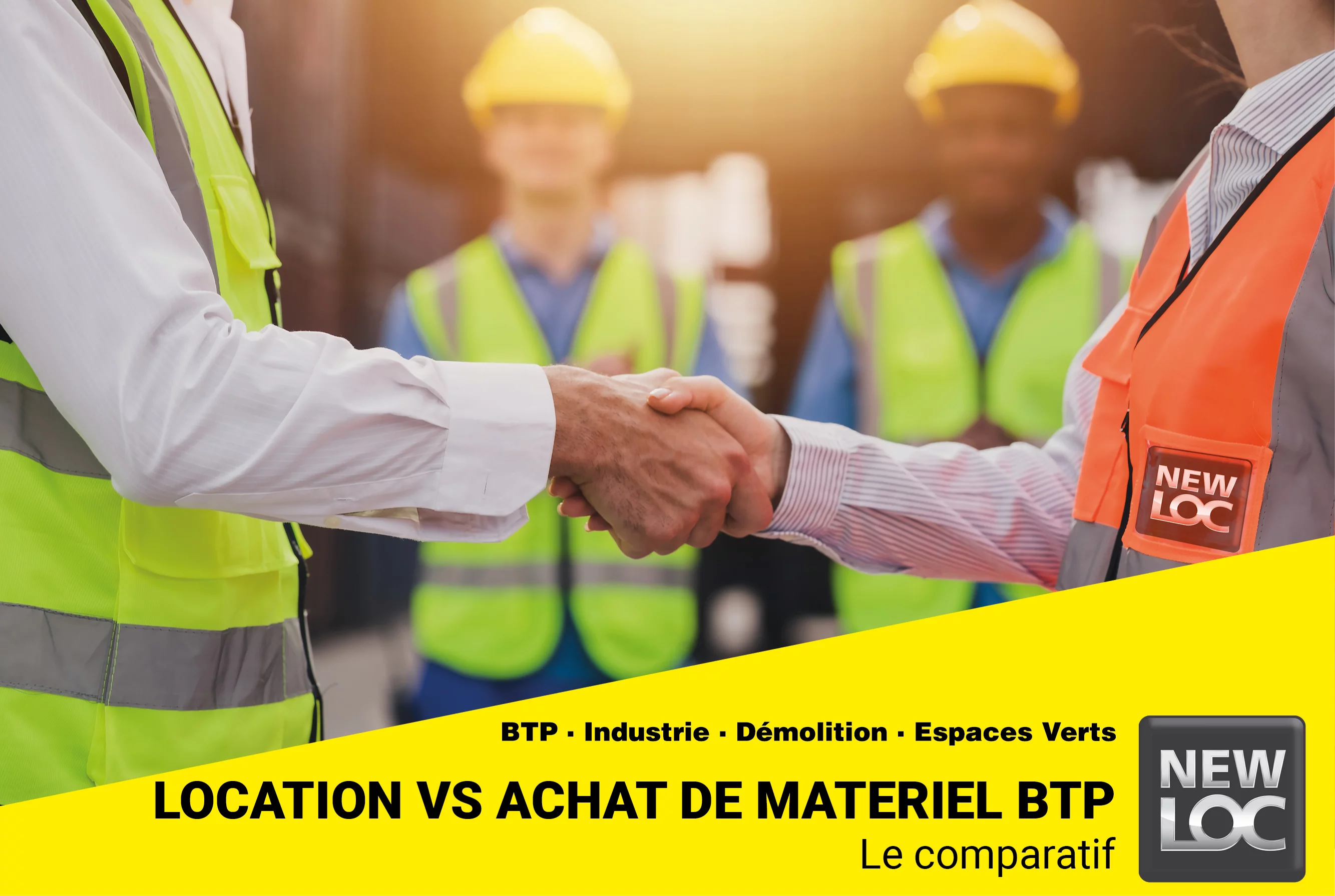Comparatif : location vs achat de matériel BTP