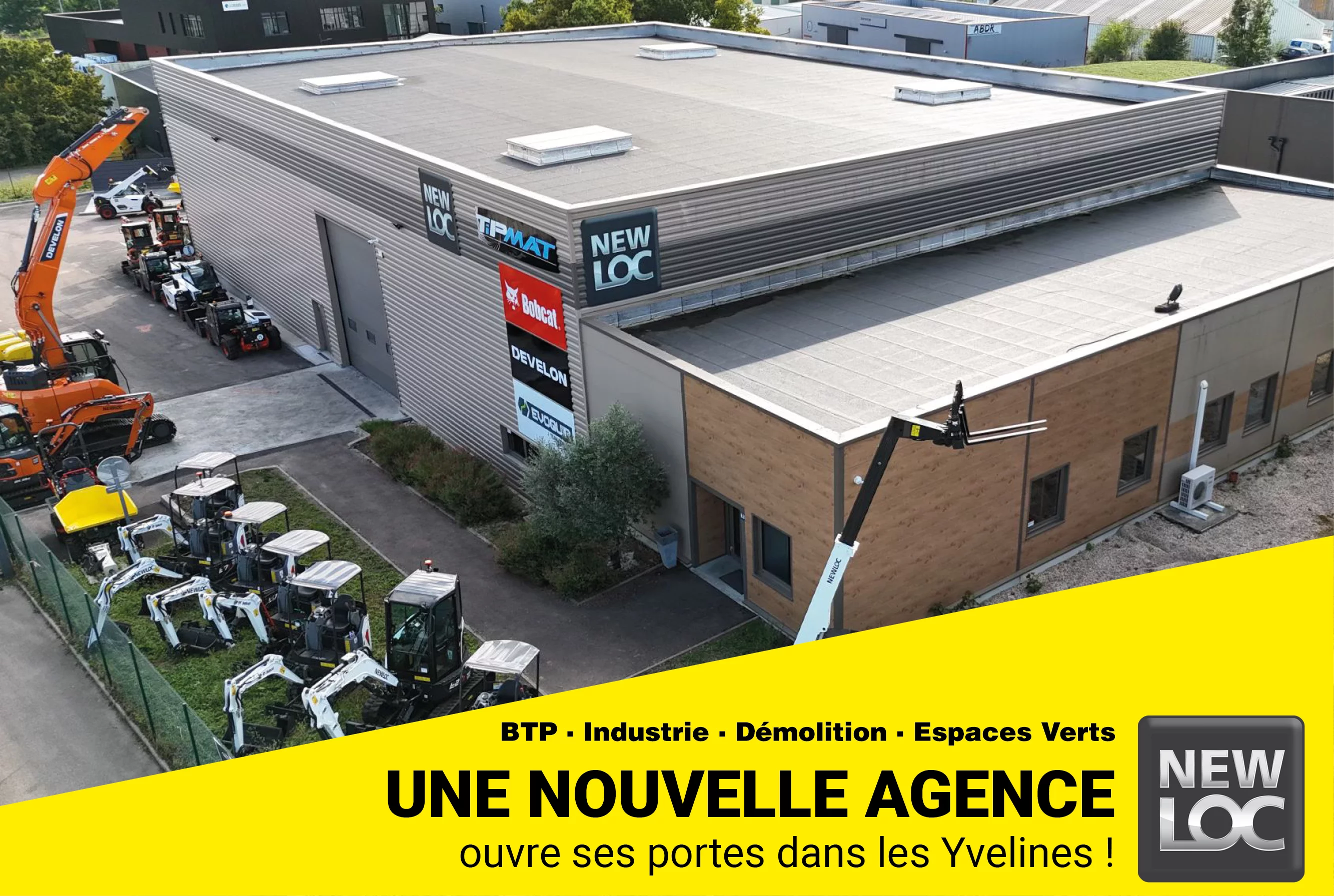 Nouvelle Agence Newloc à Houdan (78) : Votre Partenaire pour la Location de Matériel