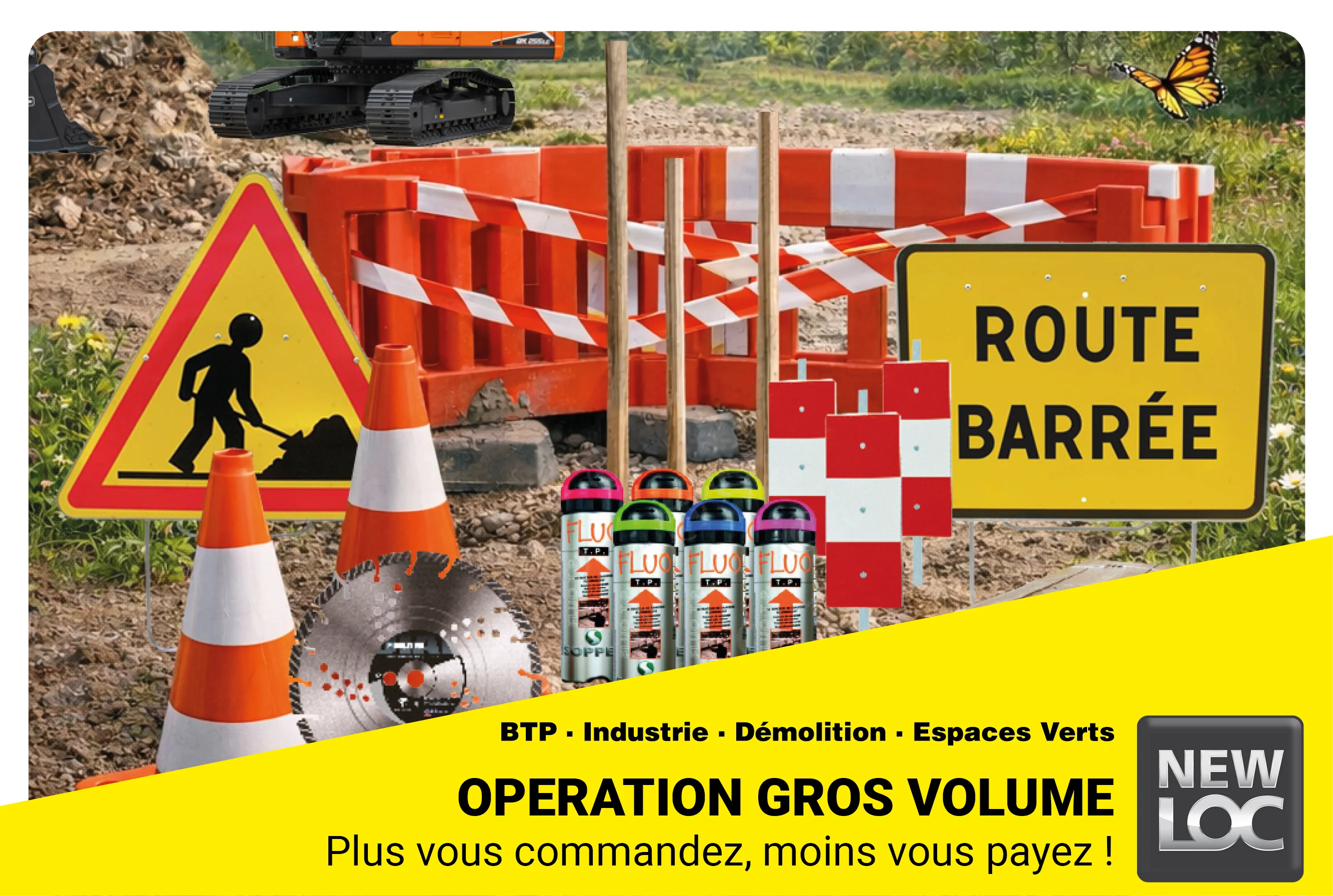 L'Opération Gros Volume arrive chez Newloc IDF !